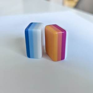 Juego de Mahjong Personalizado de Lujo 2026, 160 Fichas Opacas Exclusivas con Diseño Grabado y Color de 4 Capas, Regalo Premium Moderno Hecho de Melamina - Product Image 4