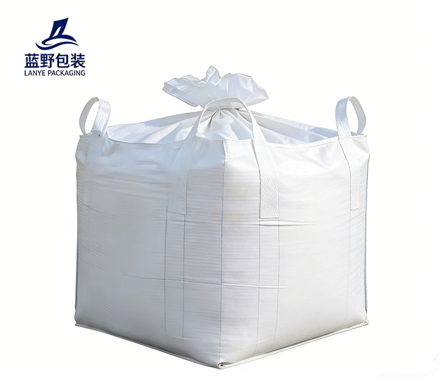 FIBC 1 and 2 Loop 4 Loop Bulk Bags Net Baffle Jumbo Bags Bulka 1 Metric Ton Baffle FIBC