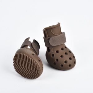 Chaussures imperméables pour chien, surface en maille respirante, réglables, grandes tailles, fabricants de chaussures pour animaux de compagnie, bottes de pluie anti-collision pour chiots - Product Image 6