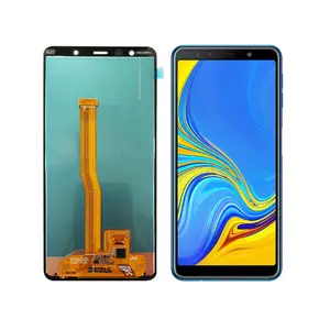 Écran tactile LCD avec numériseur pour <span class=keywords><strong>Samsung</strong></span> <span class=keywords><strong>Galaxy</strong></span> A7 2018 SM-A750F A750F <span class=keywords><strong>A75</strong></span> Pantalla Tactil Display Oled LCD - Product Image 1
