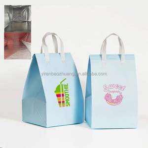 Sacs isothermes en tissu écologique personnalisés, design original d'usine, imperméables et sécurisés pour le déjeuner - Product Image 2