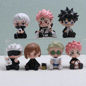 Set di 7 Pezzi in Stile Giapponese <span class=keywords><strong>Kaisen</strong></span>, Action Figure Anime di Yuuji Itadori e Gojo Satoru, Modellini Ornamentali - Product Image 5