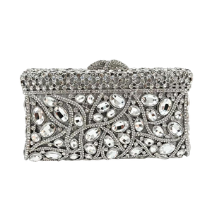 Women Sumptuous Rhinestones Formal Clutch Purse Women Sumptuous Rhinestones Formal Clutch Purse for Anniversary Gala - Product Image 2