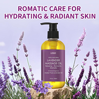 Minyak Pijat Lavender Relaksasi Alami Murni  Minyak Lavender Label Pribadi Pelembab Minyak Pijat Tubuh