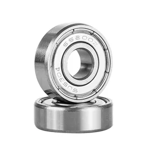 12mm Stainless Steel Precision Shaft Bearings Wear-Resistant Industrial Motor Accessories for General Mechanical Components