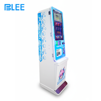 Machine à échange de monnaie à écran tactile BLEE, écran de 21,5 pouces, autocollants personnalisables en plusieurs devises pour centre commercial