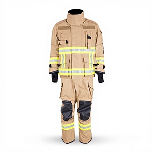 Traje de Protección contra Incendios de Cuerpo Completo PBI AmpsafeX HRC5 Personalizable de Alta Calidad, Directo de Fábrica, para Bomberos - Product Image 1