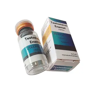 V-513 Very good quality labels 2ml H-C-G 10ml vial injection hologram 10ml vial labels and box