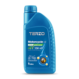 น้ำมันเครื่องมอเตอร์ไซค์ TERZO 4T 10W40 API SN JASO MA2 น้ำมันหล่อลื่นระบบส่งกำลังสังเคราะห์สำหรับมอเตอร์ไซค์ขนาดไม่เกิน 750 ซีซี - Product Image 5