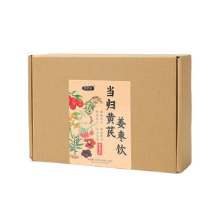 Teh Kesehatan Angelica, Astragalus, Jahe, dan Buah Kurma Merah dengan Gula Hitam, Teh Jahe, Teh Kesehatan yang Dikemas Secara Individual, Teh Dewi - Product Image 1