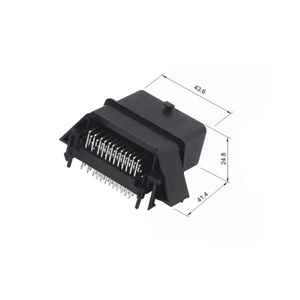 Scatola di plastica impermeabile per connettore automobilistico maschio a 48 pin pcb ECU 643201311 - Product Image 3