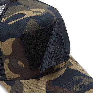 Nueva moda 6 paneles de impresión parche Unisex tejido reemplazable reutilización etiqueta deportes al aire libre 112 malla desgastada gorra de camionero sombreros - Product Image 6