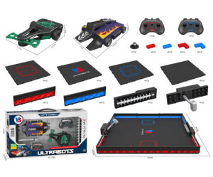 Dwi Dowellin BattleBots Arena MAX, Jouets robots télécommandés pour enfants avec plus de 30 pièces, Jouets STEM pour garçons et filles - Product Image 6