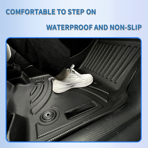 Alfombrillas de coche para <span class=keywords><strong>Volkswagen</strong></span> <span class=keywords><strong>Sharan</strong></span> (2012-2019) Ecológico Resistente al desgaste Antideslizante Impermeable Heavy Duty - Product Image 4