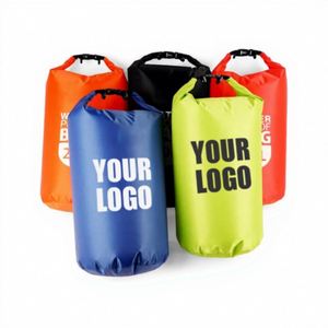 Sac étanche robuste avec logo personnalisé pour activités de plein air, design à enroulement, idéal pour le kayak, le rafting, la plage, la randonnée - Product Image 1
