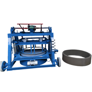 Máquina de fabricación de tubos de drenaje de alcantarilla de hormigón prefabricado personalizada profesional diámetro 1200 altura 300 anillo de pozo de cemento - Product Image 1