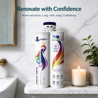 JUNBOM Mastic de carrelage bicomposant coloré résistant à l'usure pour finition des bords de carrelage, personnalisable, mastic AB, remplissage de carrelage, étanche