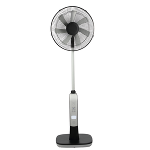 Xách tay 16 \ "năng lượng mặt trời có thể sạc lại <span class=keywords><strong>fan</strong></span> với động cơ điện tầng thường vụ điều khiển từ xa có thể điều chỉnh ngoài trời Sử dụng hộp cài đặt - Product Image 1