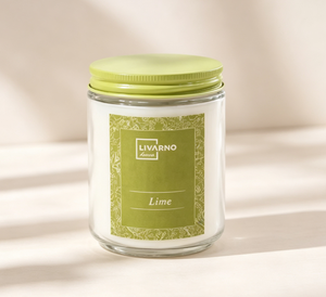 Bougie parfumée en cire de soja dans un bocal en verre, senteurs citron vert, menthe fraîche, fraise, aromathérapie, faite à la main, style moderne minimaliste, durée de combustion de 20 à 40 heures - Product Image 2