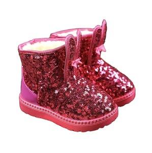 Hot New Products Winter Indoor Outdoor Bling Bling Glitter Warm <b>Kids</b> Snow Boots for <b>Kids</b> Children - Product Image 1