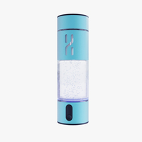 Bouteille d'eau hydrogénée portable à électrolyse avec une concentration de 2000 ppb, alimentée par batterie, pour une utilisation en voiture, en camping-car, en extérieur et à usage commercial