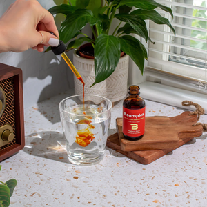 Etrun Alisa nhãn hiệu riêng pha trộn vitamin B phức tạp chất lỏng vết sưng lên năng lượng hỗ trợ sự trao đổi chất và căng thẳng - Product Image 2