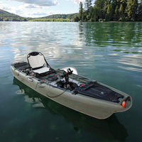Vente directe d'usine de haute qualité 11.8FT Pedal Drive Kayak de pêche accepter la couleur personnalisée