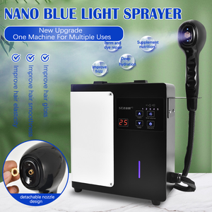 Appareil de pulvérisation d'eau multifonctionnel Nano Spray hydratant pour la <span class=keywords><strong>coiffure</strong></span> Micro Nano Blue Light Désinfection Nano Steam Electric - Product Image 5