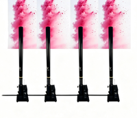 Ali Magic Canon à poudre électrique portable rose et bleu pour mariage, baby shower, révélation du sexe, fête, jardin, machine à éclatement de couleur
