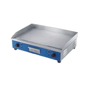 Electric griddle/grill for kitchen equipment