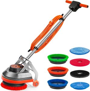 Commercial <strong>floor</strong> <strong>cleaning</strong> <strong>machine</strong> with brushes and pads and high strength <strong>floor</strong> polisher and cleaner - Product Image 1