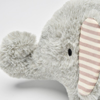 Boneka Gajah Ultra Lembut dan Halus dengan Kain Plush Berkualitas Tinggi, Hadiah Ulang Tahun untuk Anak Usia 2-4 Tahun, Teman Tidur Anak