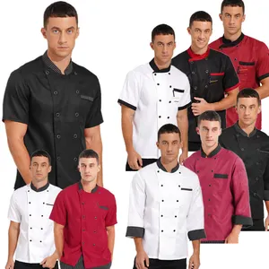 Bragard chef uniforme français chaqueta chef filipinas de chef uniformes de travail