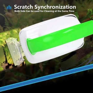 Brosse magnétique moderne pour <span class=keywords><strong>aquarium</strong></span> Jeneca, grattoir à algues à forte aspiration, en plastique rectangulaire, durable et écologique, pour salon et patio - Product Image 5