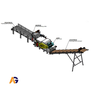 Chất lượng cao động cơ điện sinh khối gỗ chipper Trống máy 60 t/h Công suất ISO CE chứng nhận - Product Image 6