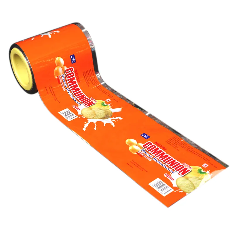 Custom Print Flexible Food Packaging Roll Stock Film Stickpack For Potato Chips Printing Laminated Plastic Snack Packaging Film