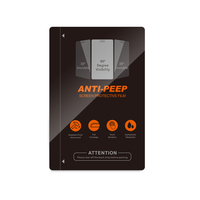 Filtre de confidentialité pour écran de téléphone portable, série Masters, ultra-fin, PET souple, noir