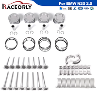 RACEORLY 11258606459 11217598967 Kit de Pistón de Válvula de Rodamiento CR10:1 para BMW N20 2.0 328i 428i X3 F30 2012-2017