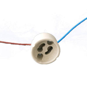 เซรามิกส์ <span class=keywords><strong>GU10</strong></span>ซ็อกเก็ต,<span class=keywords><strong>GU10</strong></span>ผู้ถือโคมไฟ - Product Image 1