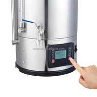 Brasseur de bière 30L/40L/60L/70L Machine à bière artisanale Homebrew Electric Mash Tun/ Micro Brewery avec nouvel écran LCD