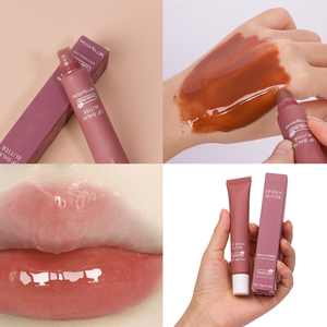 Bálsamo Labial Hidratante Natural Orgánico con Logotipo Personalizado 15ml Brillo Labial Vegano Bálsamo Labial de Marca Privada - Product Image 1