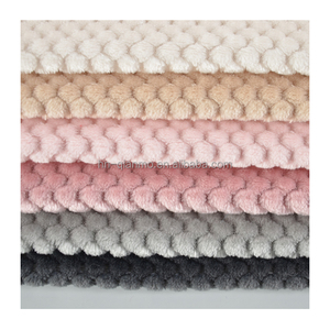 100% Polyester Jacquard <strong>Flannel</strong> <strong>Fabric</strong> for Pajamas/Blanket - Product Image 2