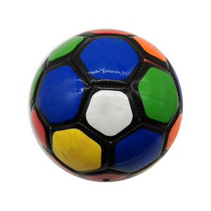 Balón de fútbol de tamaño 5 estándar oficial de calidad Premium, máquina de fútbol de Unión térmica de cuero PU, estampado cosido de goma TPU - Product Image 3