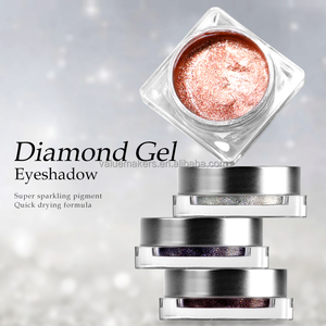 Sombra de Ojos Perlada con Purpurina Metálica Monocromática Diamante Brillante Iluminador Sedoso Gel Líquido de Secado Rápido con Purpurina - Product Image 5