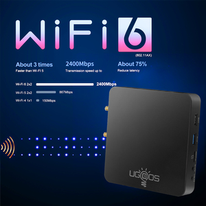 Boîtier Smart TV Android 9 AM6 AM6B Plus 4 Go DDR4 32 Go Amlogic S922X Wifi 6 <span class=keywords><strong>LAN</strong></span> 1000M Décodeur 4K - Product Image 2