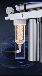 Purificateur d'eau de cuisine à charbon actif à 5 étages filtre à eau douce d'ultrafiltration manuelle pour l'eau potable domestique - Product Image 3