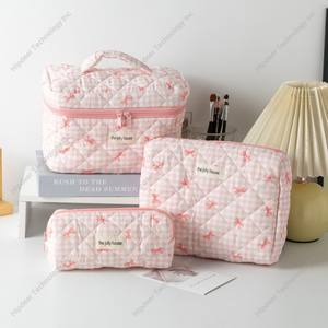 Bolsa de maquillaje de almacenamiento bonita, neceser de viaje, neceser para mujeres y niñas - Product Image 2