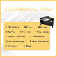 LeGemCharr Piano Upright Piano Cover Musical Instrument Acoustic Piano for Sale
