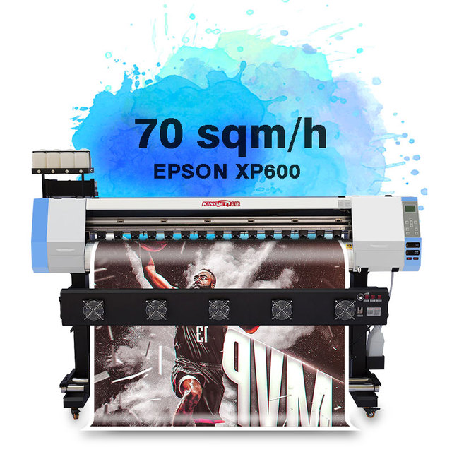 I3200 Eco Solvent Printer 1.8 Dual Head 1.8m DX5/XP600 Eco Solvent Outdoor Banner/tarpaulin/vinyl Printer Price