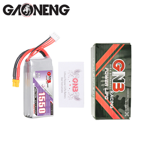GAONENG GNB 1550MAH 11.4V HV 3S 60C 120C HV XT30 LiPo แบตเตอรี่ซอฟท์แพ็คระยะไกลฟรีสไตล์ FPV LiHV แรงดันไฟฟ้าสูง - Product Image 6